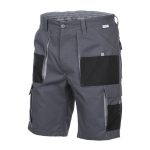 Sara Workwear ROCKY tamnosive radne kratke hlače